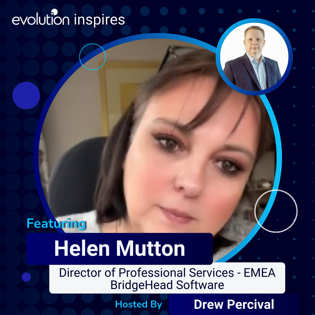 Evo Inspires - Helen Mutton - Director Of Professional Services - Emea 