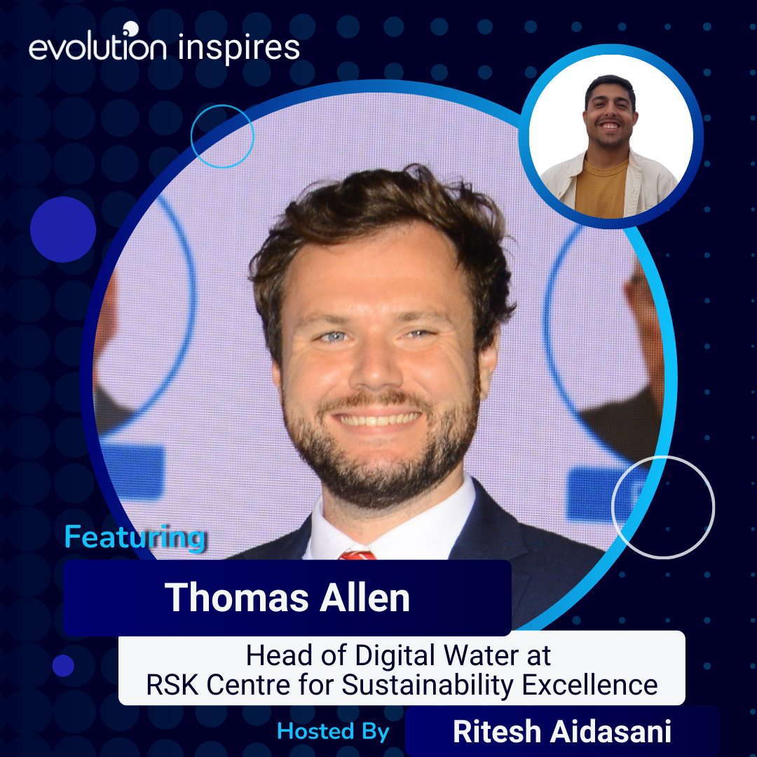 Evo Inspires SG 82 Thomas Allen, Head of Digital Water at RSK Centre